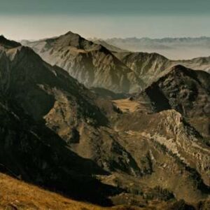 Panoramica delle Alpi Liguri