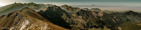Panoramica delle Alpi Liguri