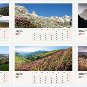 Calendario 2027 personalizzato