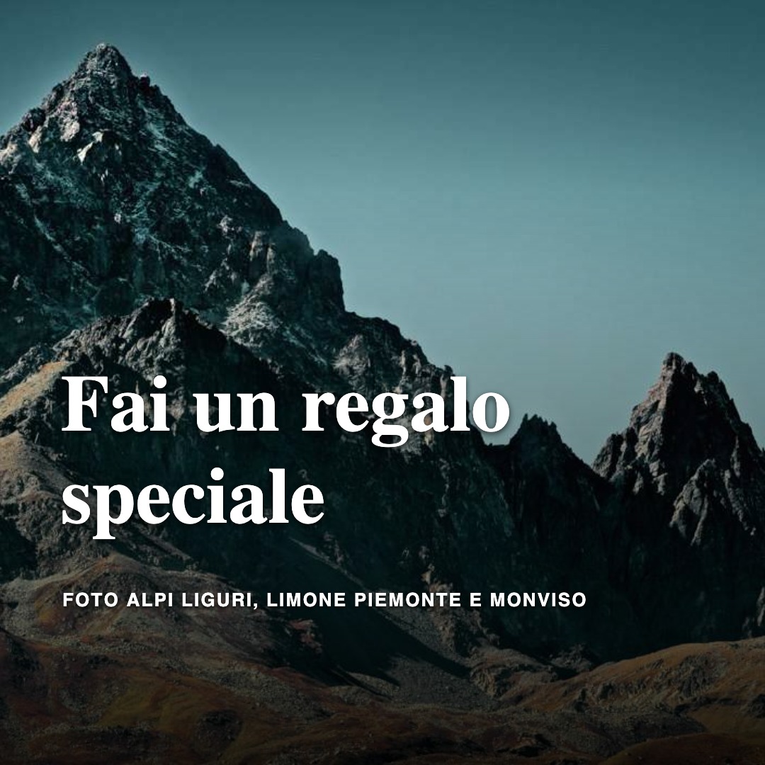 Buono regalo Foto di Montagna: Fai un regalo speciale, foto Alpi Liguri, Limone Piemonte e Monviso